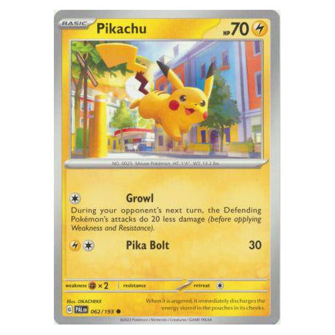 Pikachu : PALDEA EVOLVED - 062/193