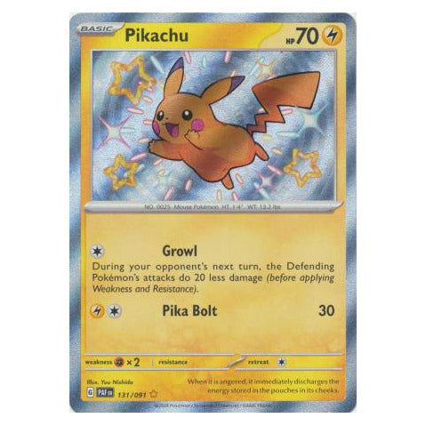 Pikachu : PALDEAN FATES - 131/091