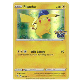 Pikachu : POKEMON GO! (Holo) - 028/078