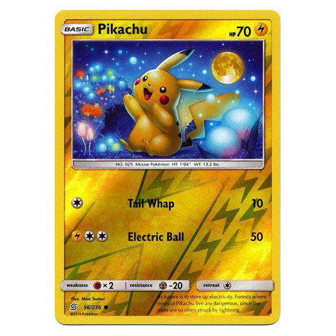Pikachu : UNIFIED MINDS (Reverse holo) - 56/236