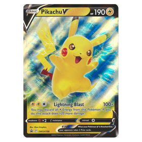 Pikachu V Oversized Promo : JUMBO PROMO - SWSH198