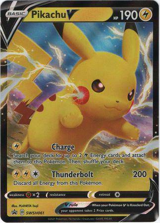 Pikachu V : PROMO - SWSH061 - Lockett Labs UK