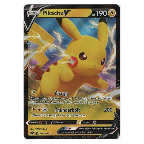Pikachu V : PROMO - SWSH061