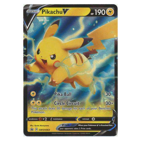 Pikachu V : PROMO - SWSH063