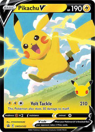 Pikachu V : PROMO - SWSH143 - Lockett Labs UK