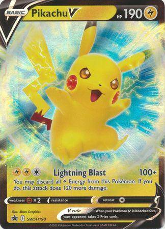 Pikachu V : PROMO - SWSH198 - Lockett Labs UK