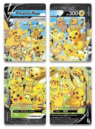 Pikachu V-Union : PROMO SET - Lockett Labs UK
