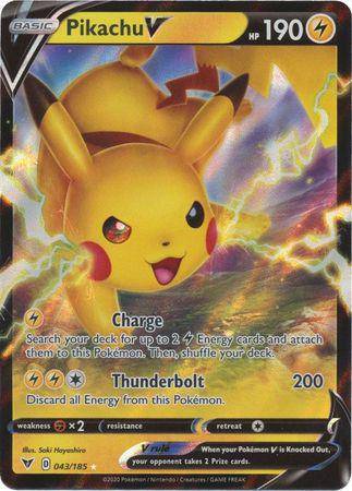 Pikachu V : VIVID VOLTAGE - 043/185 - Lockett Labs UK