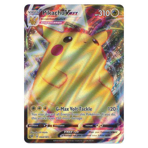 Pikachu VMAX : VIVID VOLTAGE - 044/185