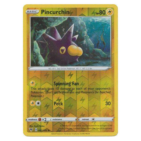 Pincurchin : VIVID VOLTAGE (Reverse holo) - 062/185