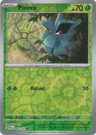 Pineco : PALDEA EVOLVED (Reverse holo) - 004/193