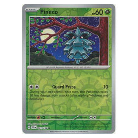 Pineco : SCARLET & VIOLET BASE (Reverse holo) - 001/198