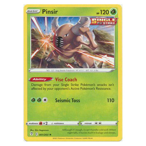 Pinsir : EVOLVING SKIES - 001/203