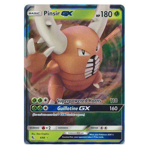 Pinsir GX : HIDDEN FATES - 6/68