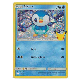 Piplup : 25TH ANNIVERSARY PROMO (Holo) - 20/25