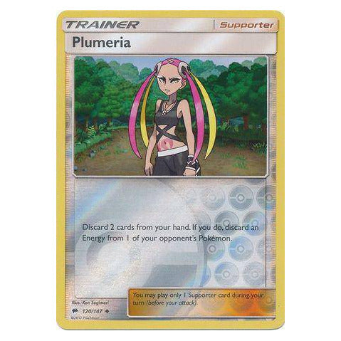 Plumeria : BURNING SHADOWS (Reverse holo) - 120/147