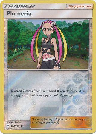 Plumeria : BURNING SHADOWS (Reverse holo) - 120/147