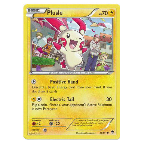 Plusle : FURIOUS FISTS - 31/111