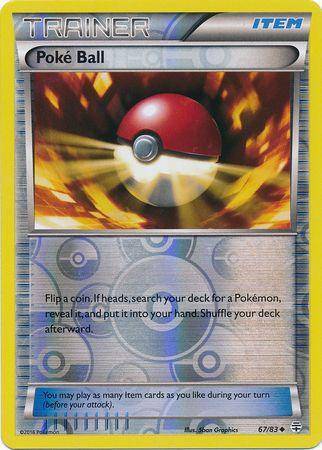 Poke Ball : GENERATIONS (Reverse holo) - 67/83