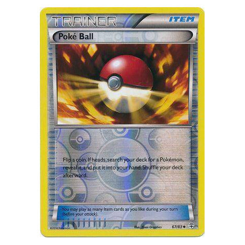 Poke Ball : GENERATIONS (Reverse holo) - 67/83