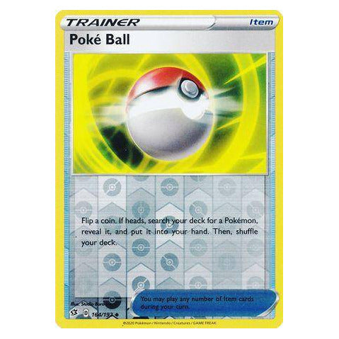 Poke Ball : REBEL CLASH (Reverse holo) - 164/192