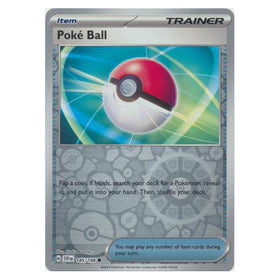 Poke Ball : SCARLET & VIOLET BASE (Reverse holo) - 185/198