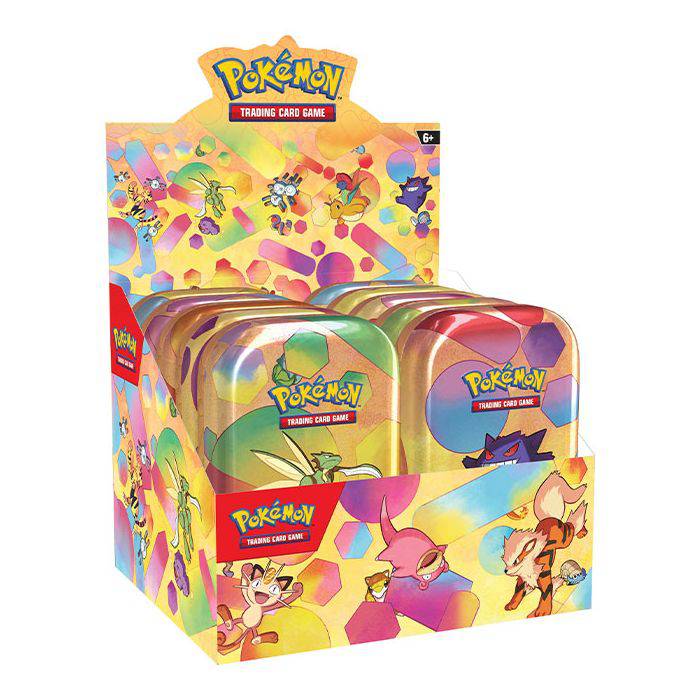 Pokemon 151: Mini Tins Sealed Display (10x Tins) - Lockett Labs UK