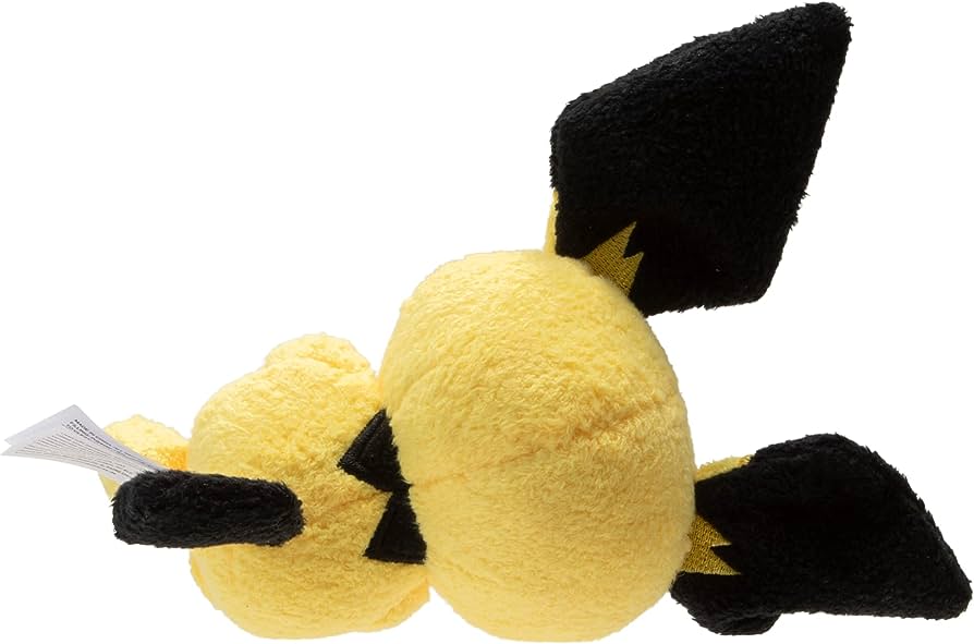 Pokemon 5 Inch Plush - Sleeping Pichu - Lockett Labs UK