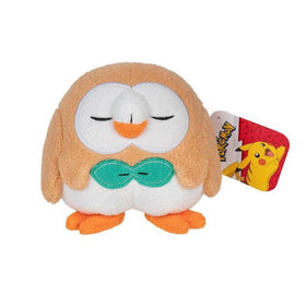 Pokemon 5 Inch Plush - Sleeping Rowlet