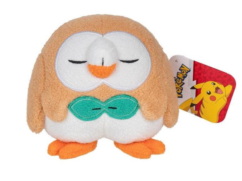 Pokemon 5 Inch Plush - Sleeping Rowlet