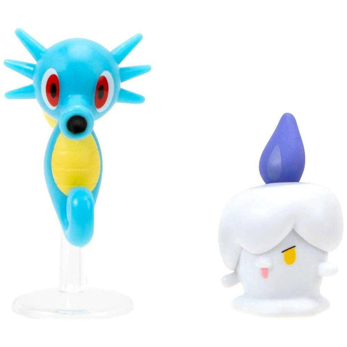 Pokémon 5cm Battle Figure 2 Pack - Horsea and Litwick