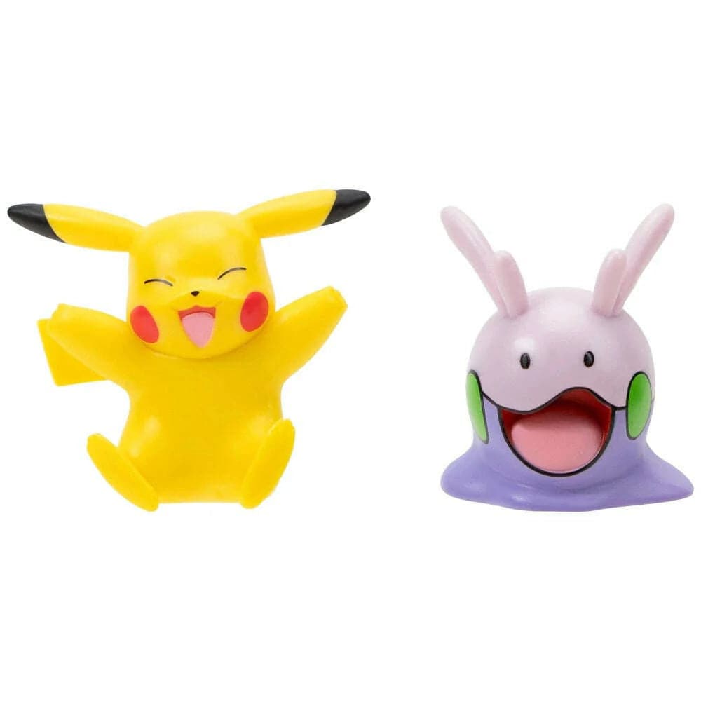 Pokémon 5cm Battle Figure 2 Pack - Pikachu and Goomy - Lockett Labs UK