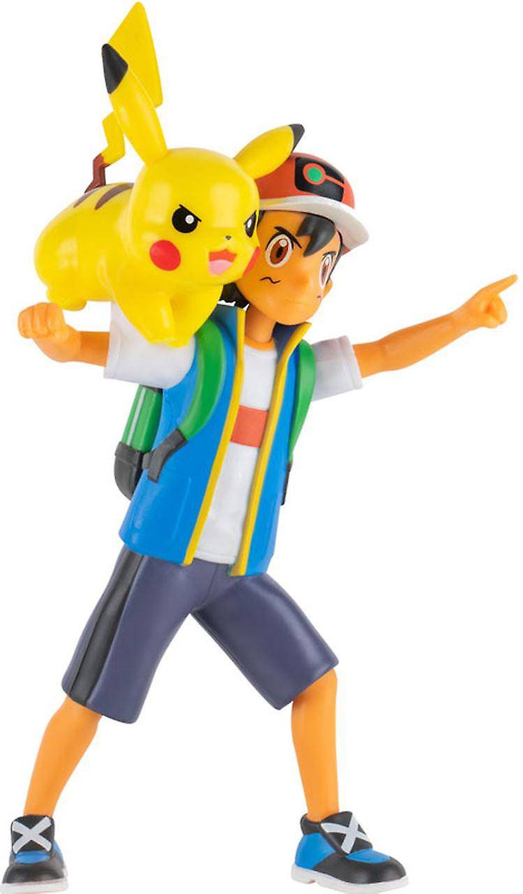 Pokémon 7cm Battle Feature Figure - Ash & Pikachu - Lockett Labs UK
