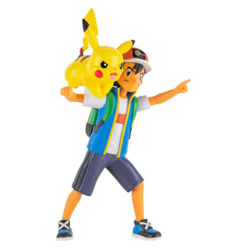 Pokémon 7cm Battle Feature Figure - Ash & Pikachu