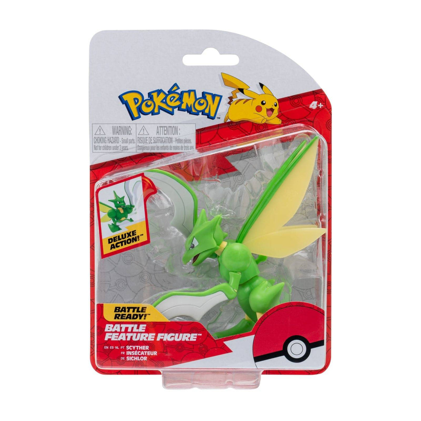 Pokémon 7cm Battle Feature Figure - Scyther - Lockett Labs UK