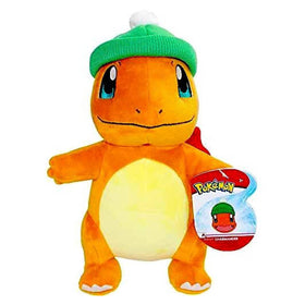 Pokemon : 8" Charmander with Beanie Plush