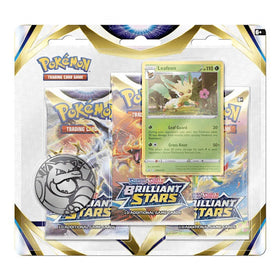 Pokemon : Brilliant Stars 3-Pack Blister - Leafeon