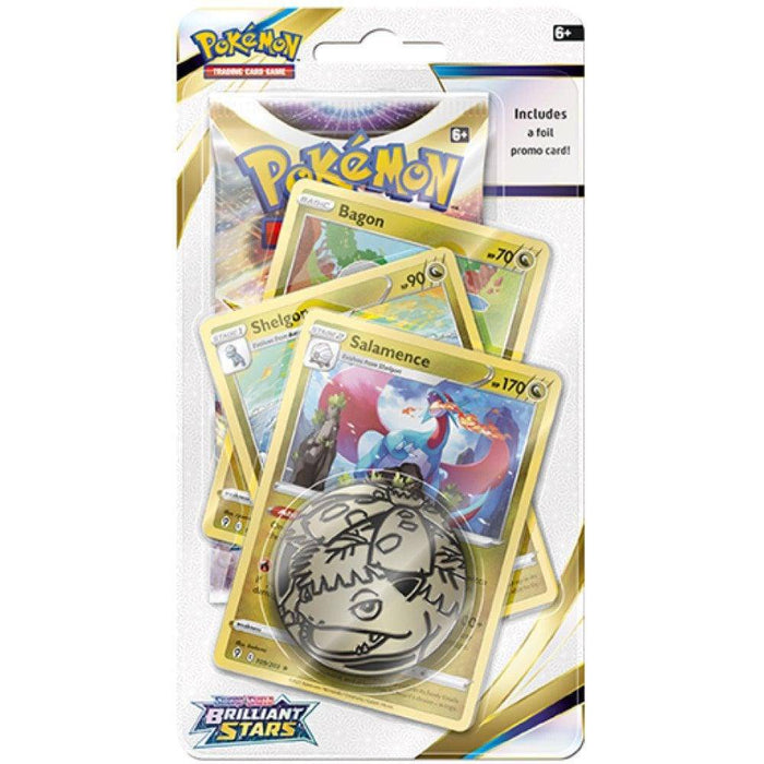 Pokemon Brilliant Stars : Premium Checklane Blister - Salamence