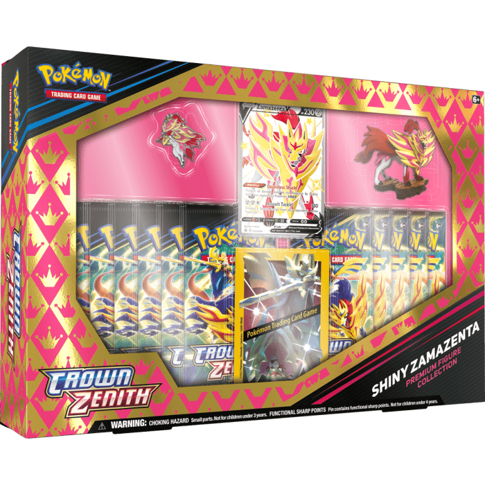 Pokemon : Crown Zenith Premium Figure Box - Zamazenta