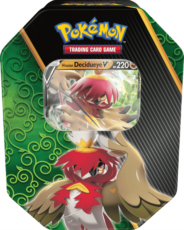 Pokemon : Divergent Powers Tin - Hisuian Decidueye - Lockett Labs UK