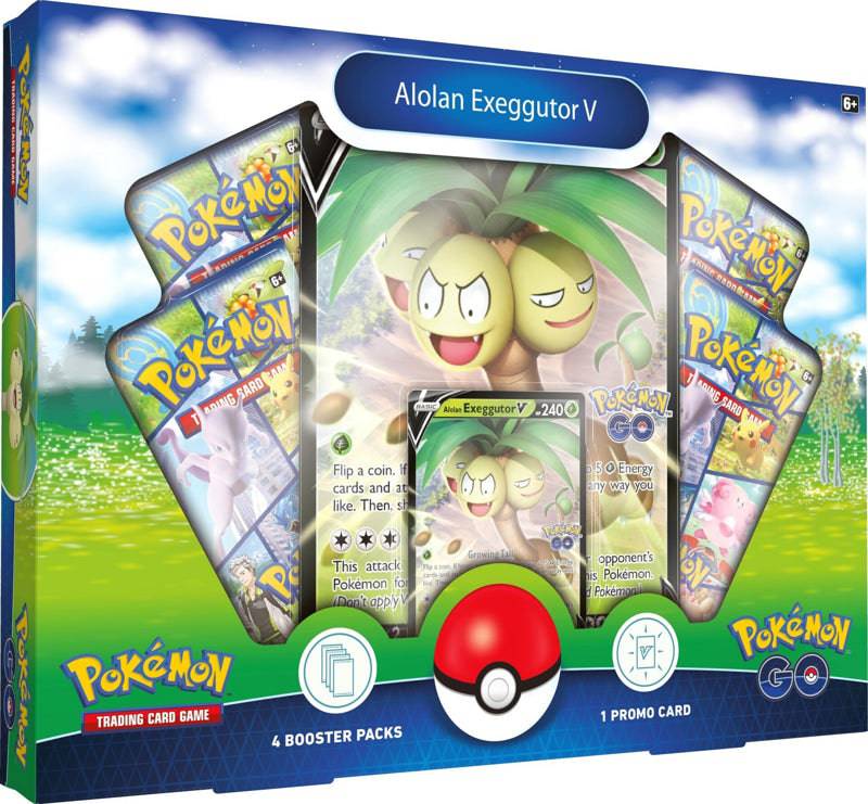 Pokemon Go! : Collection Box Alolan Exeggutor V - Lockett Labs UK