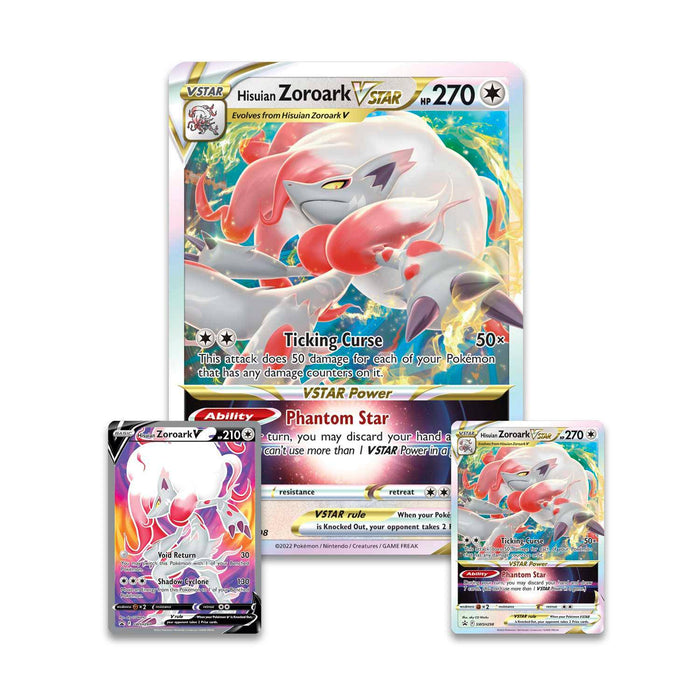 Pokémon : Hisuian Zoroark VSTAR Premium Collection
