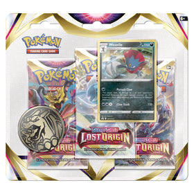 Pokémon : Lost Origin 3-Pack Blister - Weavile