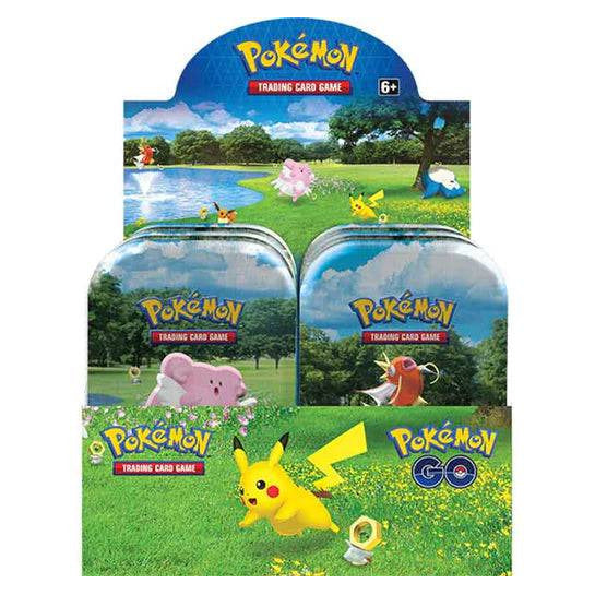 Pokémon : Pokémon GO! - Sealed Display of 10x Mini Tins