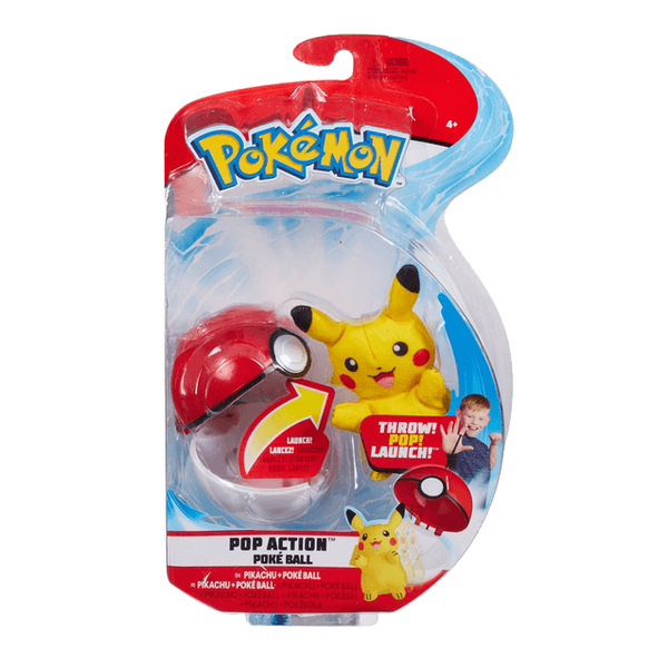 Pokémon PopAction Pikachu Pokéball