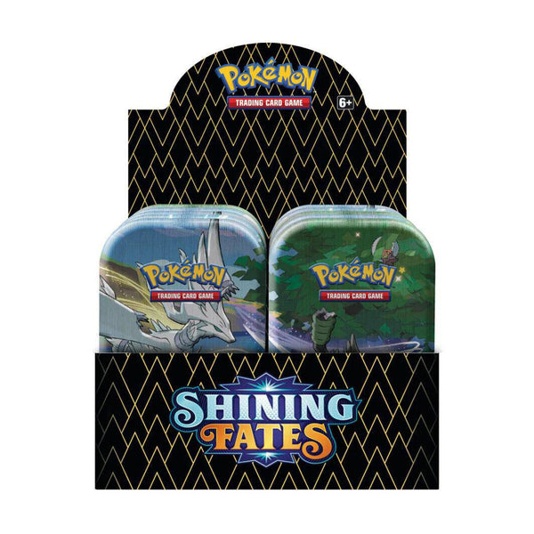 Pokemon :  Shining Fates Mini Tins - Sealed Display of 10 Tins