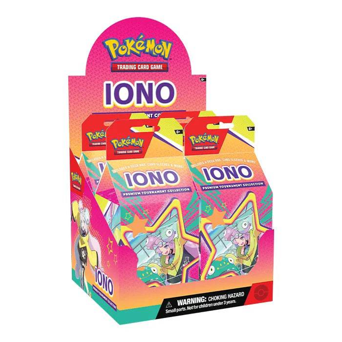 Pokemon TCG: Iono Premium Tournament Collection (Sealed case of 4) - Lockett Labs UK