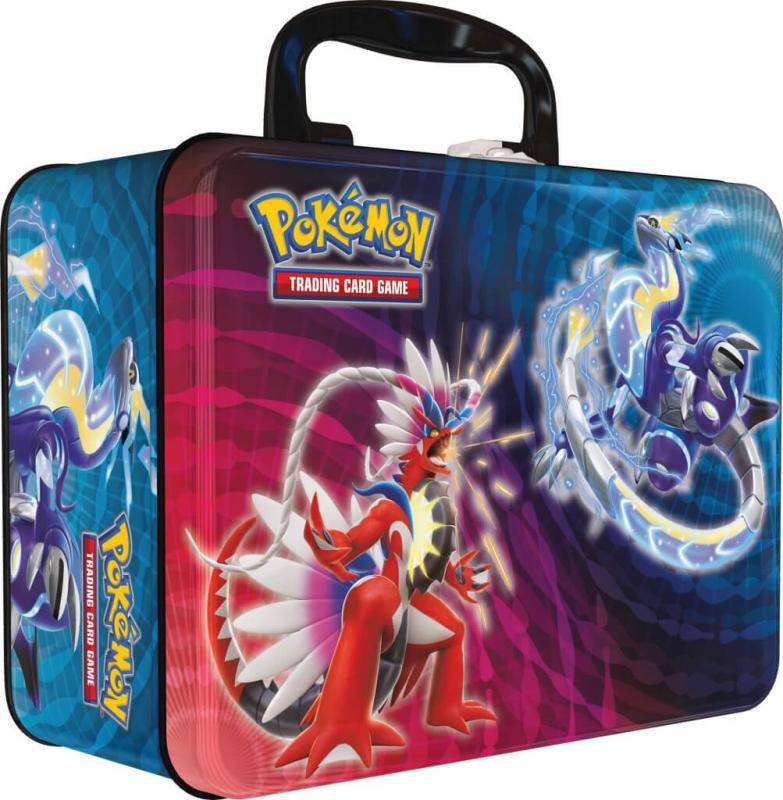 Pokémon TCG: Sprigatito / Fuecoco / Quaxly Collector's Chest Tin (2023) - Lockett Labs UK