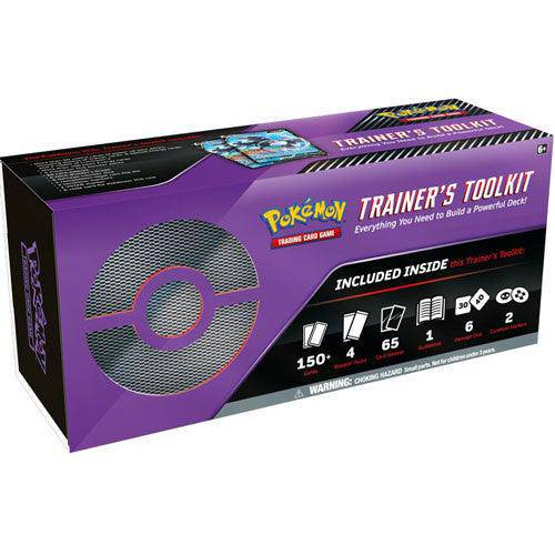 Lockett Labs Pokemon Trainer's Toolkit (2022) box featuring a Pokeball design, includes cards, sleeves, and accessories for d