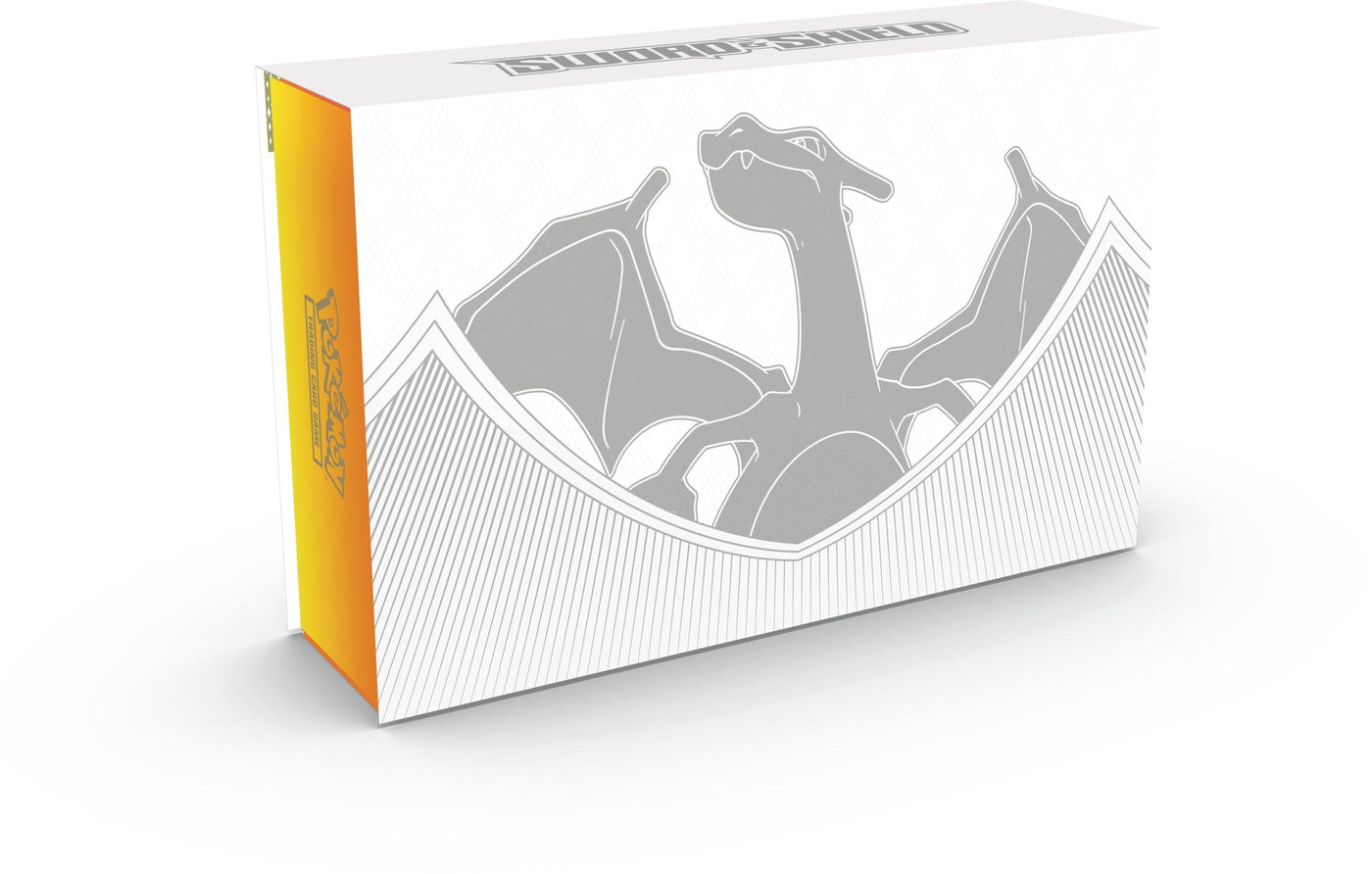 Lockett Labs Pokemon Ultra-Premium Collection - Charizard box featuring a sleek design with a silver Charizard silhouette.